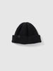 HAVEN Ribbed Beanie - Merino Wool Cashmere Black, Beanies