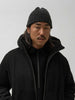 HAVEN Ribbed Beanie - Merino Wool Cashmere Charcoal, Beanies