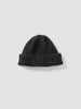 HAVEN Ribbed Beanie - Merino Wool Cashmere Charcoal, Beanies