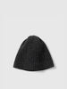 HAVEN Ribbed Beanie - Merino Wool Cashmere Charcoal, Beanies