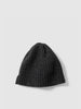 HAVEN Ribbed Beanie - Merino Wool Cashmere Charcoal, Beanies