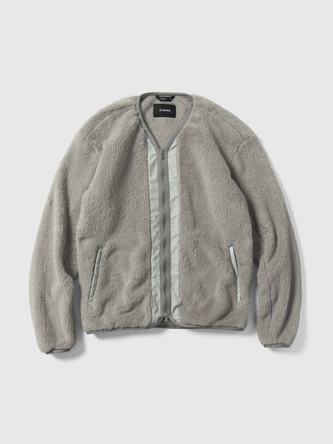 HAVEN Ridge Liner - Polartec High Loft Fleece Stone, Cardigans
