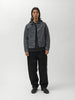 HAVEN Rig Jacket - Stone Bio Washed Cotton Denim Charcoal, Denim Jackets
