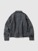 HAVEN Rig Jacket - Stone Bio Washed Cotton Denim Charcoal, Denim Jackets