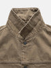 HAVEN Rig Jacket - Washed Cotton Denim Taupe, Trucker Jackets