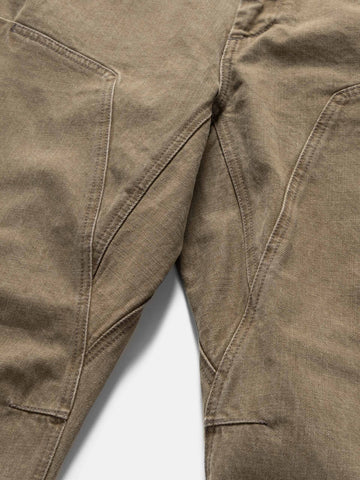 HAVEN Rig Pant - Washed Cotton Denim Taupe, Pants