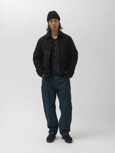 HAVEN Rig Pant - Stone Bio Washed Cotton Denim Indigo, Pants