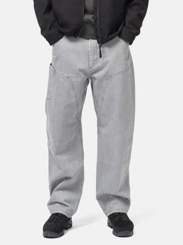 HAVEN Rig Pant - Washed Cotton Denim Light Grey, Pants
