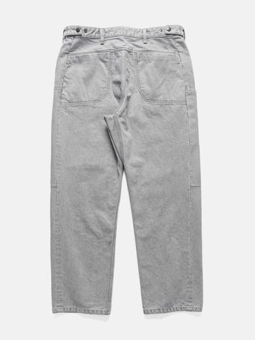 HAVEN Rig Pant - Washed Cotton Denim Light Grey, Pants