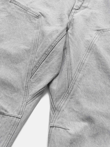 HAVEN Rig Pant - Washed Cotton Denim Light Grey, Pants