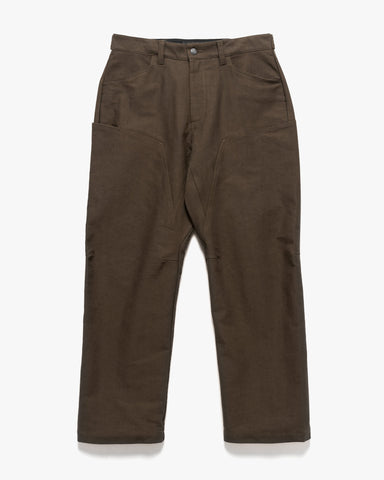 HAVEN Rig Pant - Washed Cotton Canvas Earth, Bottoms