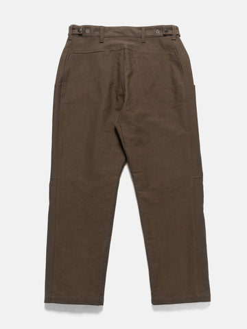 HAVEN Rig Pant - Washed Cotton Canvas Earth, Pants