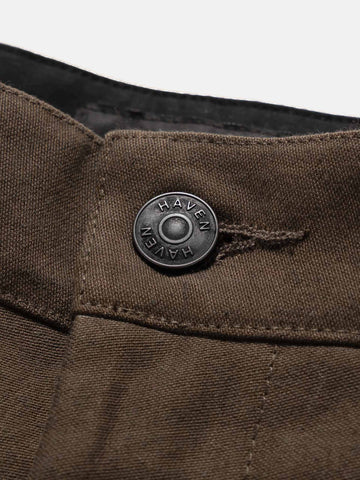 HAVEN Rig Pant - Washed Cotton Canvas Earth, Pants