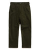 HAVEN Rig Pants - Duca Visconti Emerized Cotton Twill Olive, Bottoms