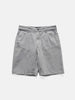 HAVEN Rig Short - Washed Cotton Denim Light Grey, Shorts