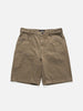 HAVEN Rig Short - Washed Cotton Denim Taupe, Shorts