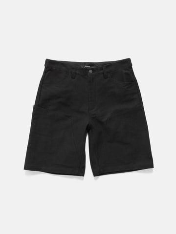 HAVEN Rig Short - Washed Cotton Canvas Black, Shorts