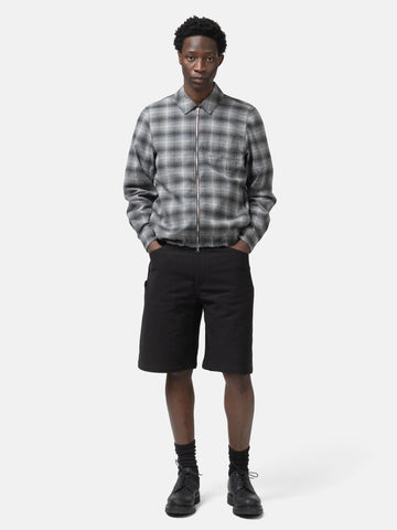 HAVEN Rig Short - Washed Cotton Canvas Black, Shorts