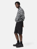 HAVEN Rig Short - Washed Cotton Canvas Black, Shorts