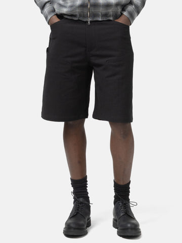 HAVEN Rig Short - Washed Cotton Canvas Black, Shorts