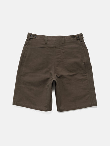 HAVEN Rig Short - Washed Cotton Canvas Earth, Shorts