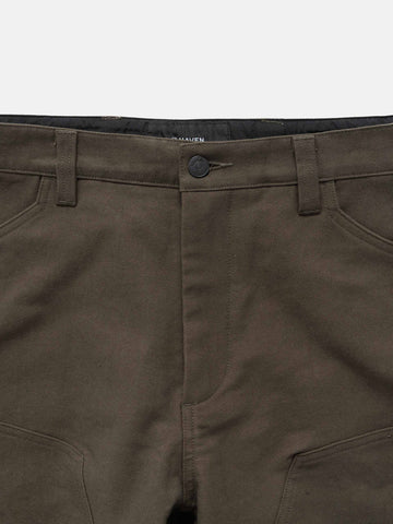 HAVEN Rig Short - Washed Cotton Canvas Earth, Shorts