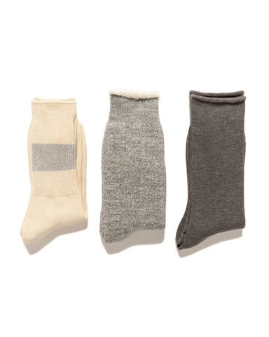 ROTOTO Special Trio Socks Grey, Accessories
