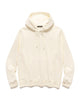 Sophnet. Cotton Cashmere Pullover Hoodie White, Sweaters