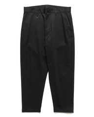 Sophnet. Stretch Chino Wide Cropped Pants Black, Bottoms