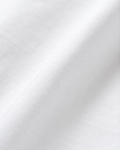 HAVEN Excel Relaxed Fit T-Shirt L/S - Siro Cotton Jersey White, T-Shirts