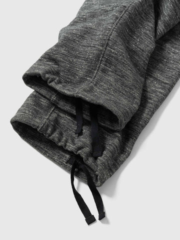 HAVEN Roam Sweatpant - Fog Wool Cotton Terry Charcoal, Sweatpants