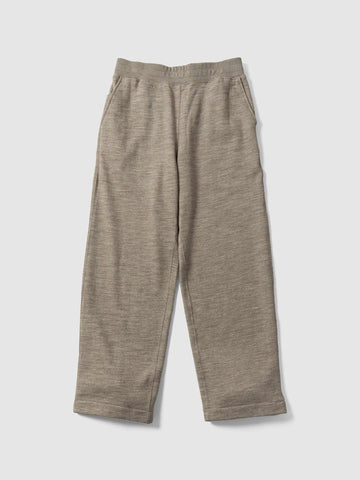 HAVEN Roam Sweatpant - Fog Wool Cotton Terry Taupe, Sweatpants