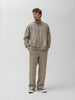 HAVEN Roam Sweatpant - Fog Wool Cotton Terry Taupe, Sweatpants