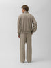 HAVEN Roam Sweatpant - Fog Wool Cotton Terry Taupe, Sweatpants