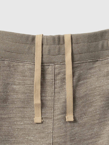 HAVEN Roam Sweatpant - Fog Wool Cotton Terry Taupe, Sweatpants