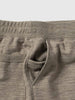 HAVEN Roam Sweatpant - Fog Wool Cotton Terry Taupe, Sweatpants
