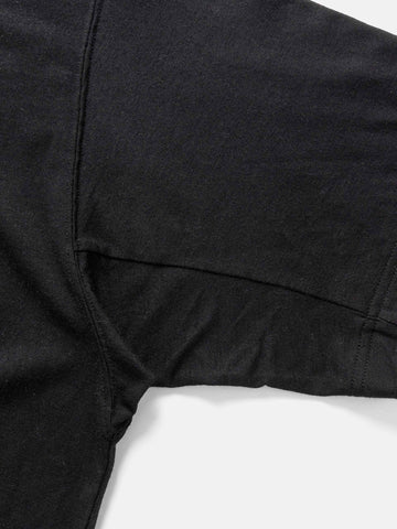 HAVEN Stratus T-Shirt - Superfine Wool Jersey Black, T-Shirts