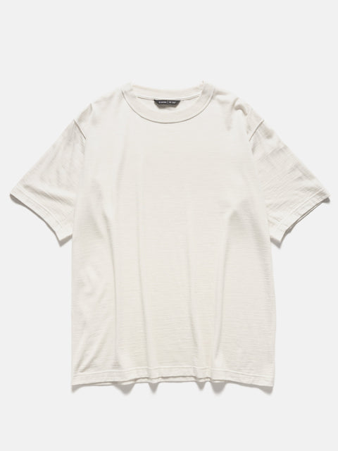 HAVEN Stratus T-Shirt - Superfine Wool Jersey Off White, T-Shirts