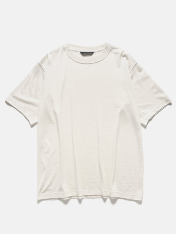 HAVEN Stratus T-Shirt - Superfine Wool Jersey Off White, T-Shirts