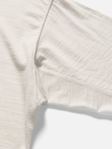 HAVEN Stratus T-Shirt - Superfine Wool Jersey Off White, T-Shirts