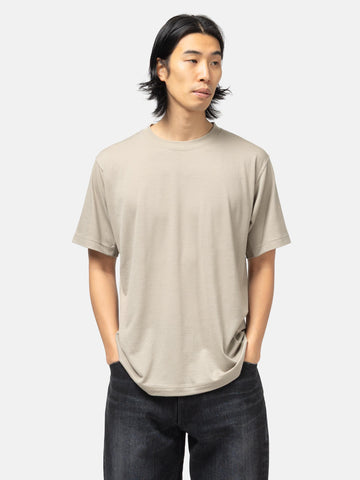 HAVEN Stratus T-Shirt - Superfine Wool Jersey Silt, T-Shirts