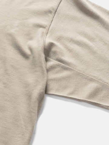 HAVEN Stratus T-Shirt - Superfine Wool Jersey Silt, T-Shirts
