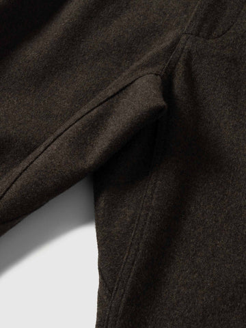 HAVEN Shop Pant - Loro Piana Storm System Wool Brown, Pants