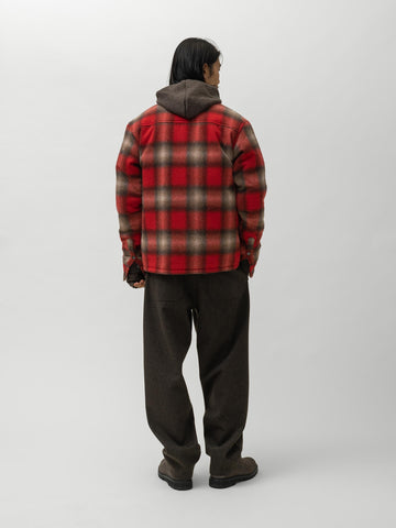 HAVEN Shop Pant - Loro Piana Storm System Wool Brown, Pants