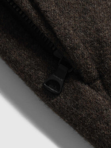 HAVEN Shop Pant - Loro Piana Storm System Wool Brown, Pants