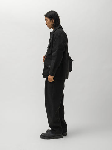 HAVEN Shop Pant - Loro Piana Storm System® 3L Wool Charcoal, Pants