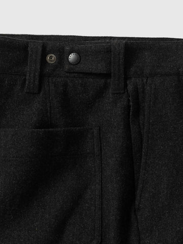 HAVEN Shop Pant - Loro Piana Storm System® 3L Wool Charcoal, Pants