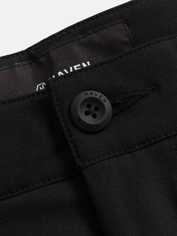 HAVEN Shop Pant - Tropical Wool Black, Pants