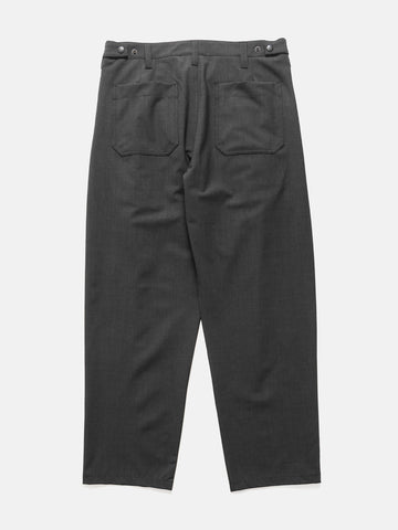 HAVEN Shop Pant - Tropical Wool Charcoal, Pants