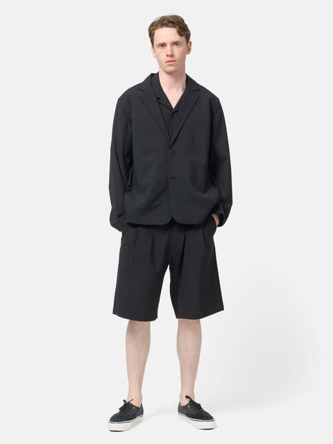 HAVEN Shop Short Tropical Wool Black, Shorts